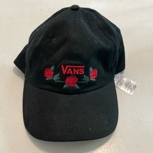 Vans Trucker Hat with Roses